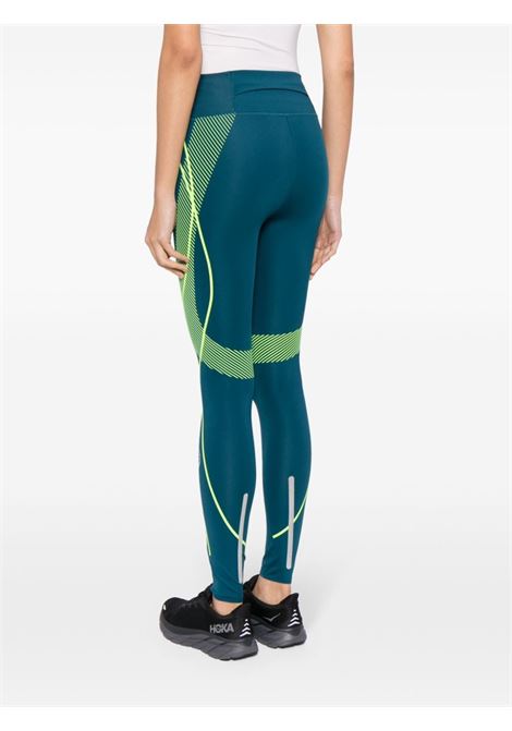 Leggings TruePace Running in blu e verde - donna ADIDAS BY STELLA MC CARTNEY | IT5784BL